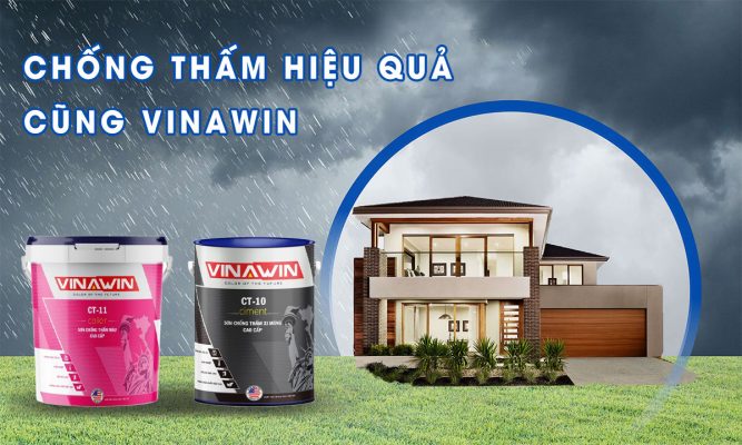 Cách pha sơn chống tấm Vinawin với xi măng đúng cách