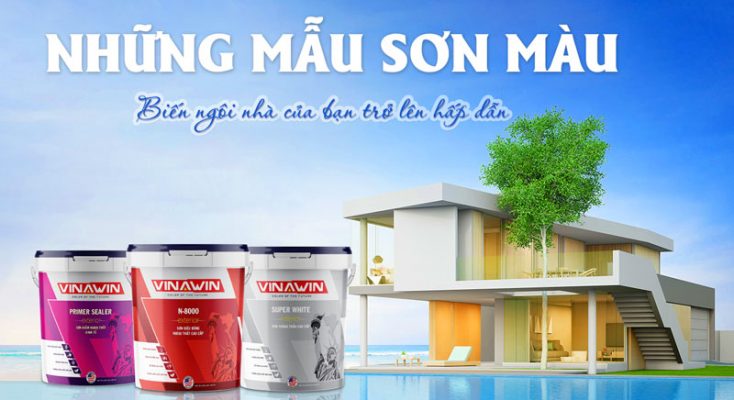 Những mẫu sơn màu biến ngôi nhà của bạn trở lên hấp dẫn