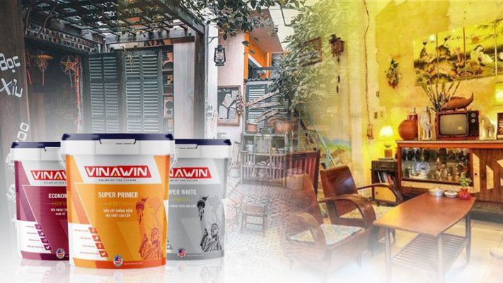 Quán cafe phong cách cổ xưa nên sơn mà gì?