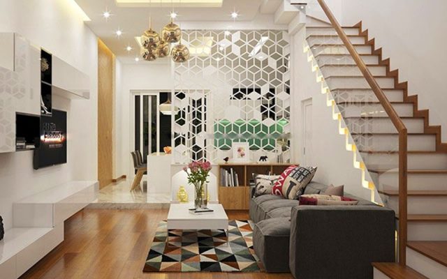 Chọn màu gạch ốp cầu thang phù hợp với ngôi nhà