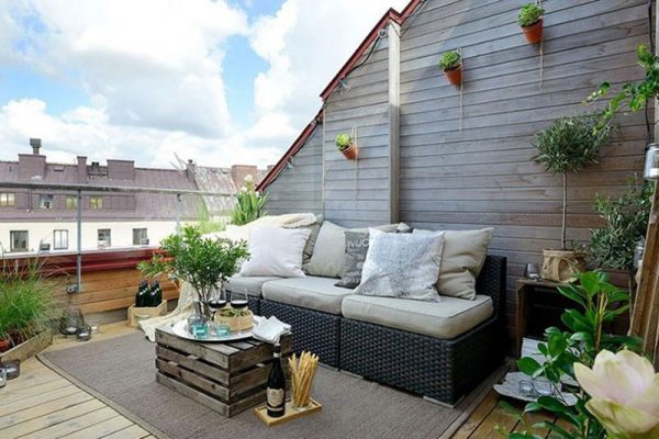 Ý tưởng trang trí sân thượng nơi thư giãn tuyệt vời